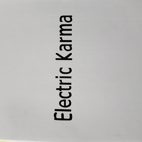 ELECTRIC KARMAGROVE METALLIC SLIP ON SLIDE SANDALS.  Sz 10m - Picture 3 of 4